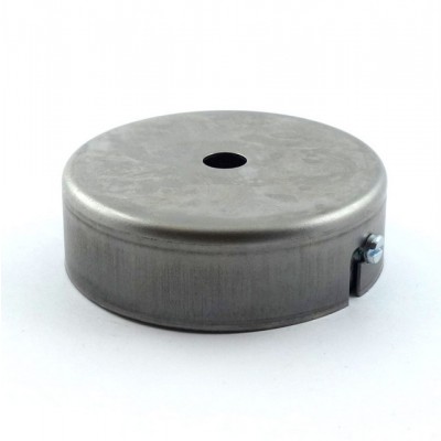 Baldachin D75H24 Eisen roh mit Bügel