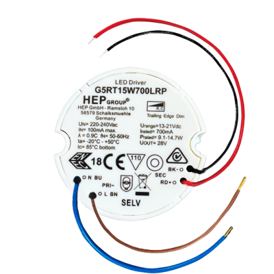 LED Driver 700mA 9.1-14.7W dimmbar