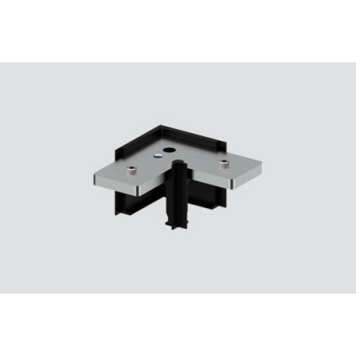 Mechanische L-Verbindung für ST6 Schiene schwarz
