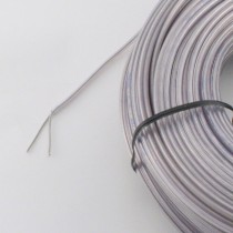 Kabel flach 2x0.75mm2 transparent 3.0x4.7mm 100m