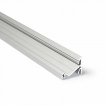 Aluprofil Angle-M 2m silber eloxiert