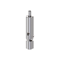 Drahtseilhalter mit Gelenk IG M5 1.2-1.5mm verchromt