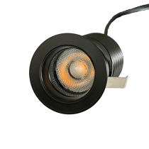 LED Leuchte Mini 5W 3000K CRI90 36° schwarz