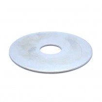 Unterlagscheibe Eisen verzinkt D 40x1mm Loch 10.5mm