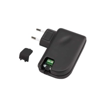 Bloc d'alimentation LED 24V 17W noir