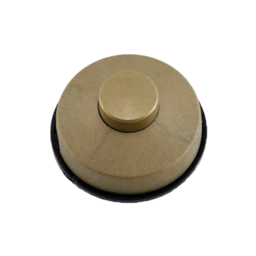 Gold mounted foot pedal switch