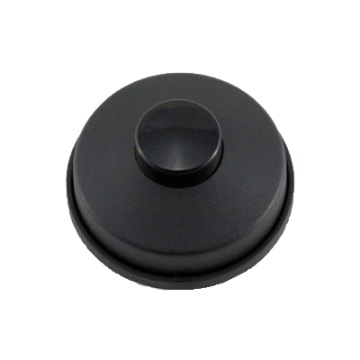 Foot pedal switch mounted black