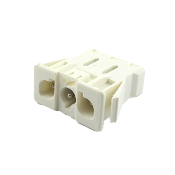 Connection socket 2P + T white