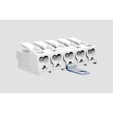 5-pole Luminaire Connector with grounding bracket
