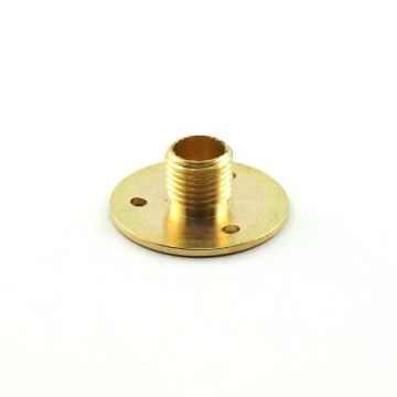 Disc nipple brass raw D26 H10 thread L8.5 mm