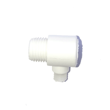 Strain relief with grub screw AGM10x1 white
