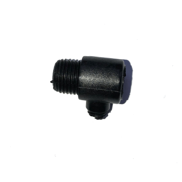 Strain relief with grub screw A GM10x1 black