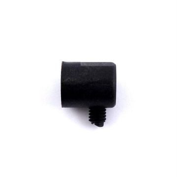 Strain relief with grub screw, IT M10x1, black