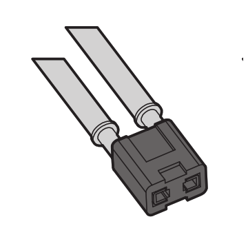 Niederspannungs-Halogenfassung G4-GY4 Litze=100cm