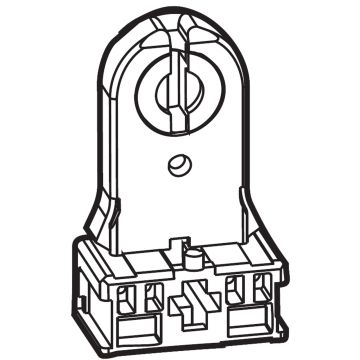 Durchsteckfassung G13
