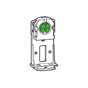 FL round socket on a pluggable angle