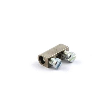 Buchsenklemme Messing vernickelt Lg. 10 mm 2 M 2,6 m. Schraube