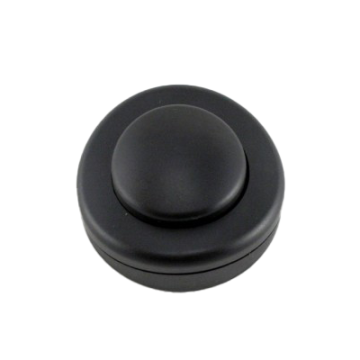 Foot pedal switch mounted black