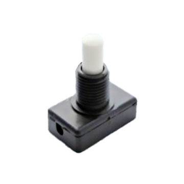 Built-in pressure switch 12mm bar, white button
