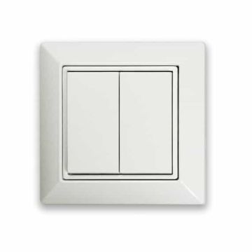 CASAMBI batterieloser Wandschalter für 4-Kanäle weiss