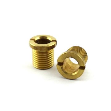 Trumpet nipple brass thread M10x1, thread length 10 mm