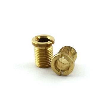 Trumpet nipple brass thread M10x1, thread length 13 mm
