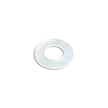 Plastic roundel polyethylene outside Ø20mm, inside Ø10mm, thickness 1.2mm