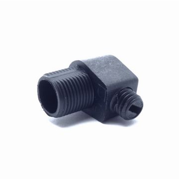 Strain relief with grub screw thread M13x1 length 11mm black