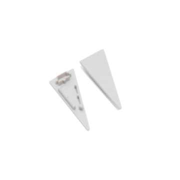 Jeu d'embouts plats blancs