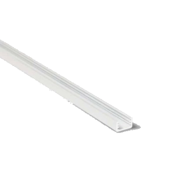 Aluminum profile Xtra Small 2m painted white