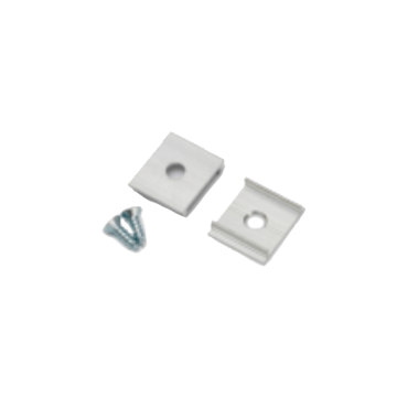 Jeu de plaques de maintien 18mm lisses + vis