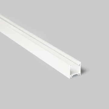 Aluprofil Cube-L 2m weiss lackiert