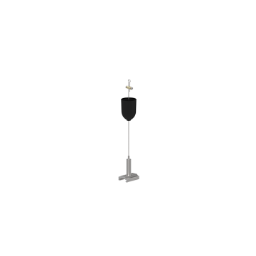 Kit de suspension 6 5m noir