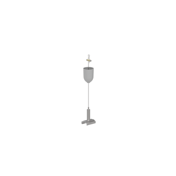 Kit de suspension 6 5m gris