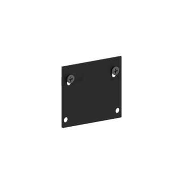 Endkappe trimless schwarz