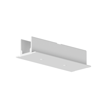 Installation cover for center connector, white