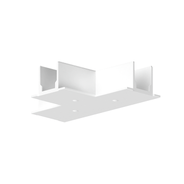Installation cover for T-connector white