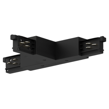 T-Verbinder Schutzleiter extern links schwarz