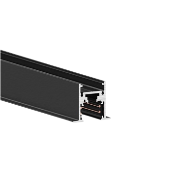 Low Voltage Einbau Schiene ST8 3m schwarz EVO