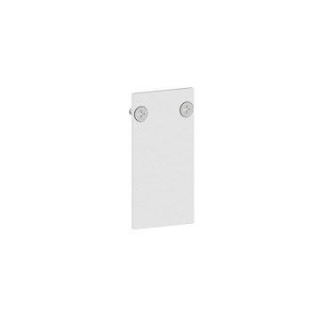 Endkappe Metall für Schiene weiss