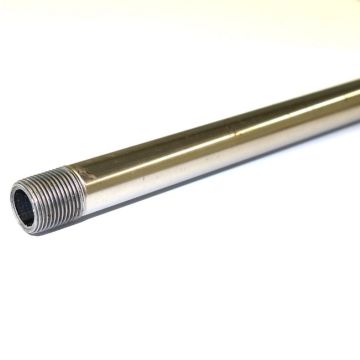 Rohr Eisen roh einseit. Gew. M13x1 IG=12mm Lg. 1m