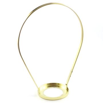 Brass-plated pull bar