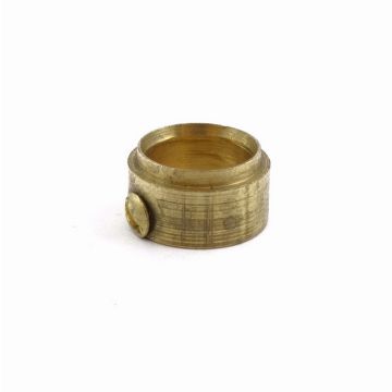 Brass adjusting ring, hole D 10.5mm, screw M3
