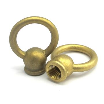 Hanger raw brass