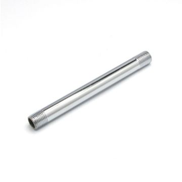 Rohr mit Endgew. M10x1 Lg. 10cm verchromt