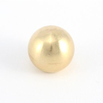 Brass ball, thread M10x1, D 16mm