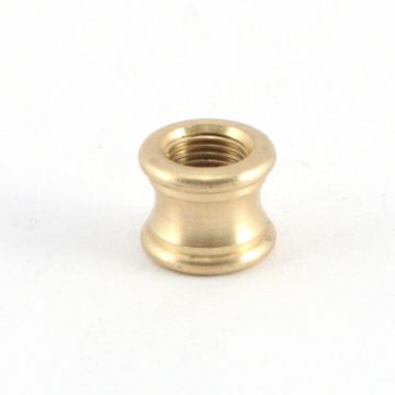 Barrel sleeve brass, thread M10x1, length 13mm