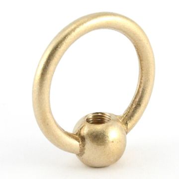 Hanger raw brass IGM10x1