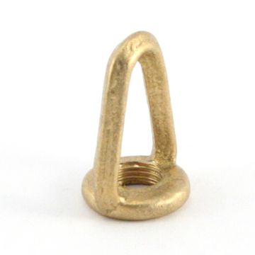 Hanger raw brass IGM10x1