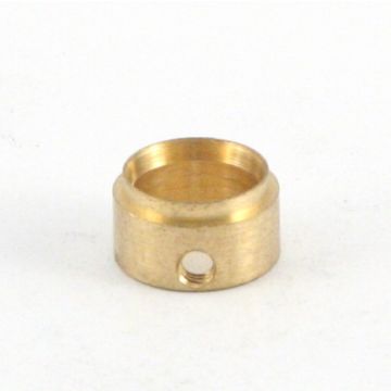 Brass adjusting ring, hole diameter 10.5mm, thread M3